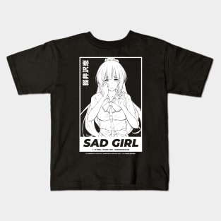 Karuizawa Kei Sad Girl Kids T-Shirt